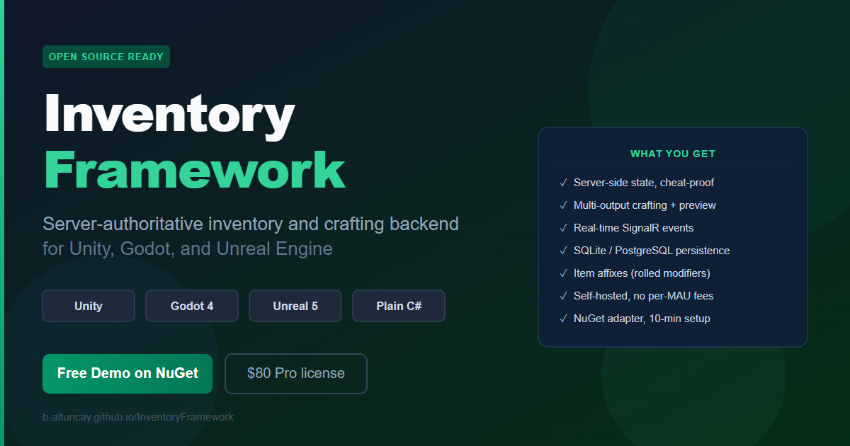 InventoryFramework