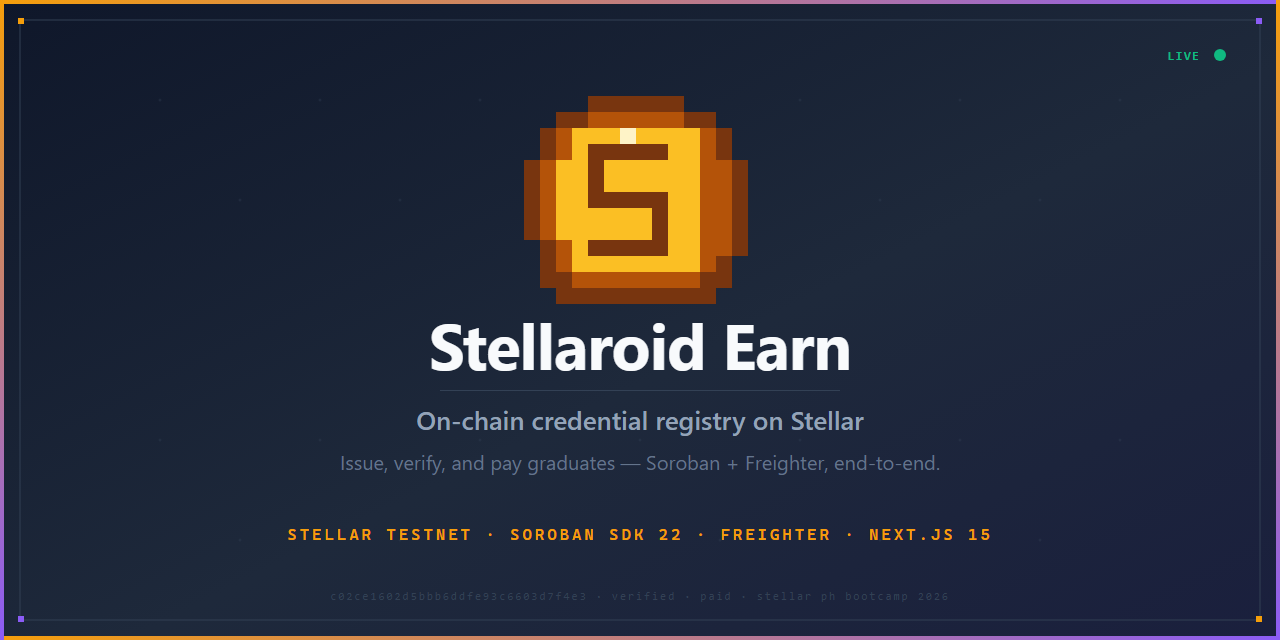 Workshop-Stellaroid_Earn