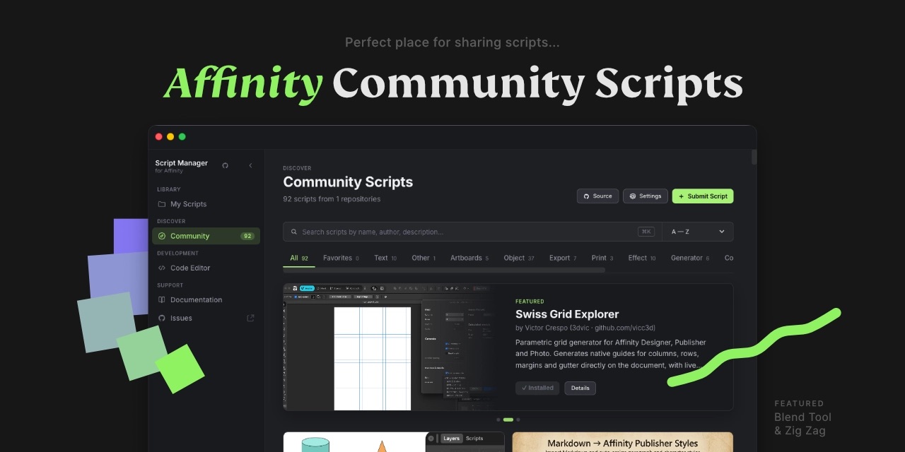 Affinity-Community-Scripts
