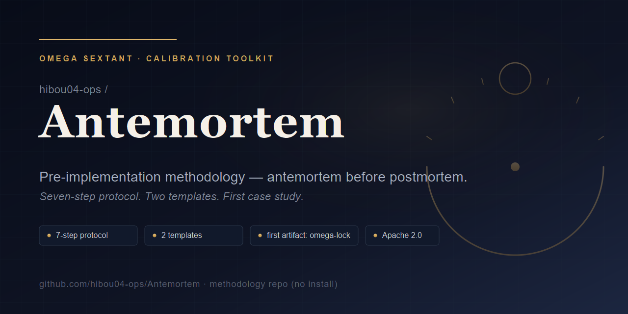Antemortem