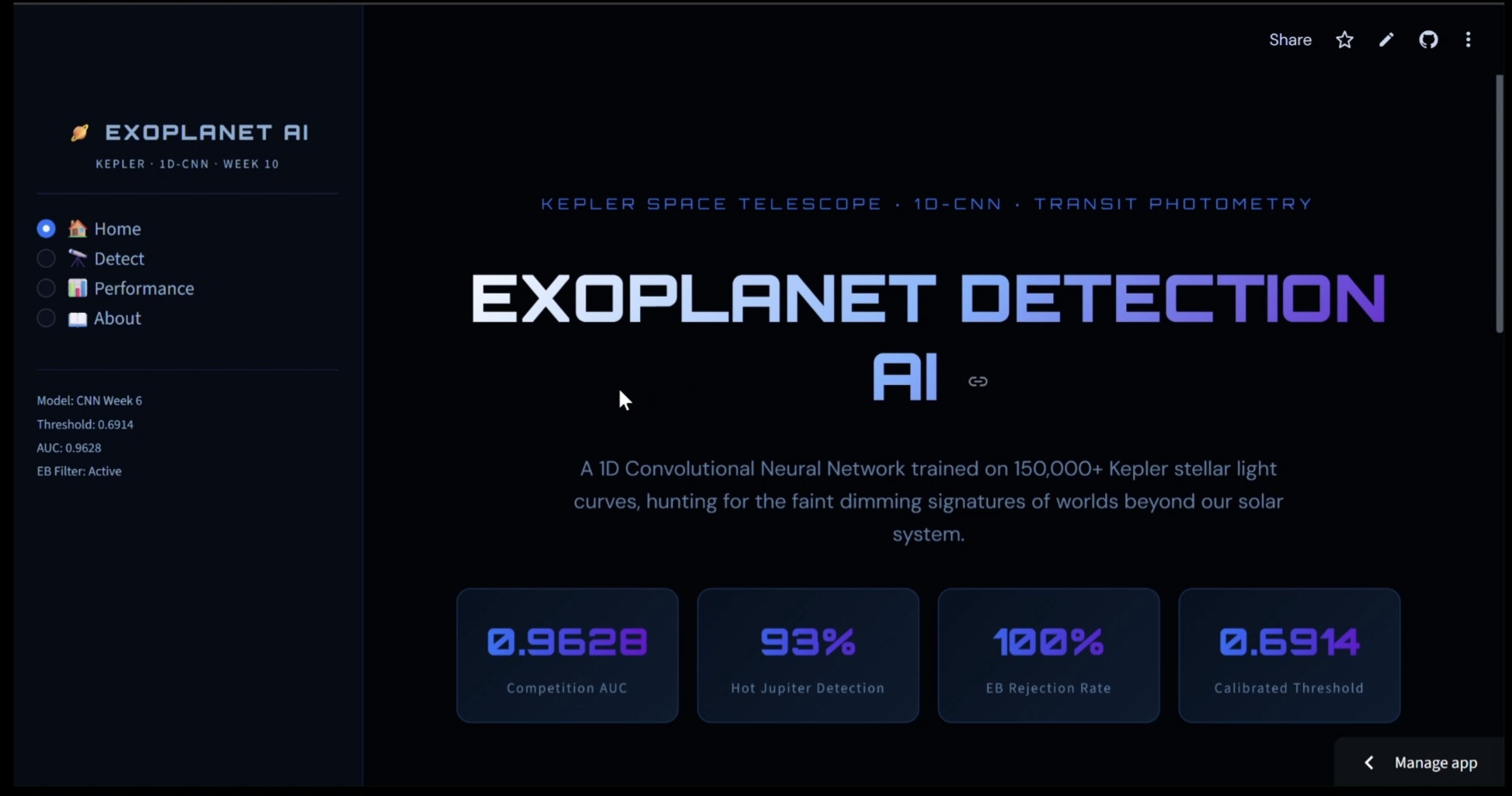 Exoplanet-detection