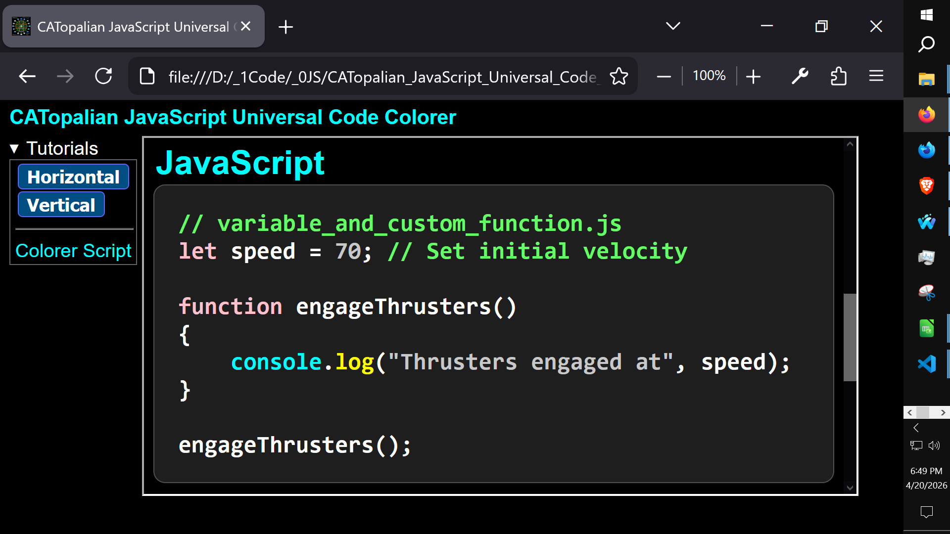 CATopalian_JavaScript_Universal_Code_Colorer