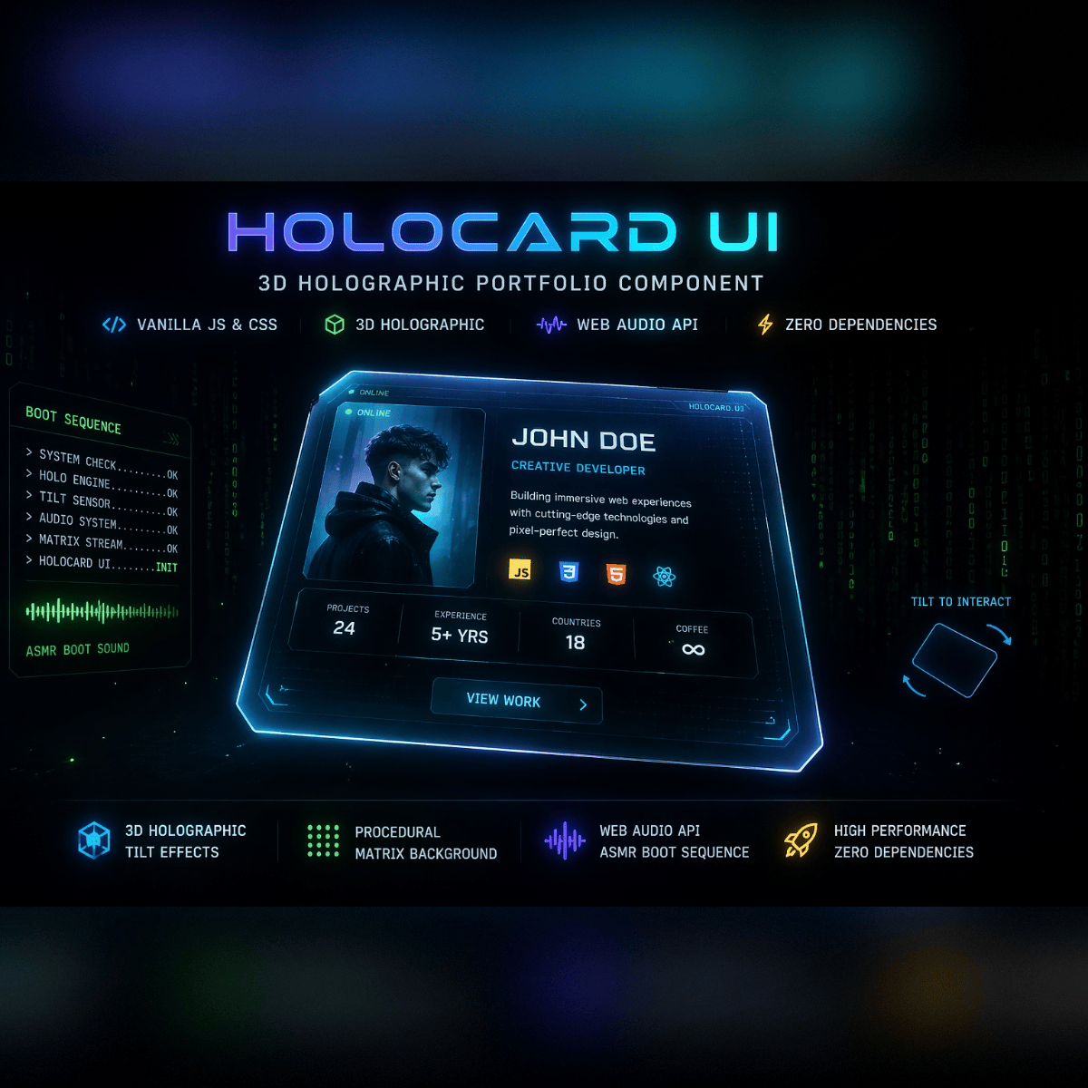 HoloCard-UI