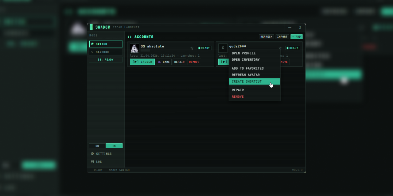 steam-shadow-launcher