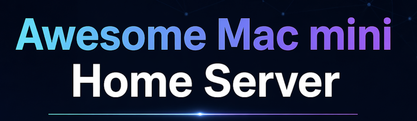 awesome-mac-mini-homeserver