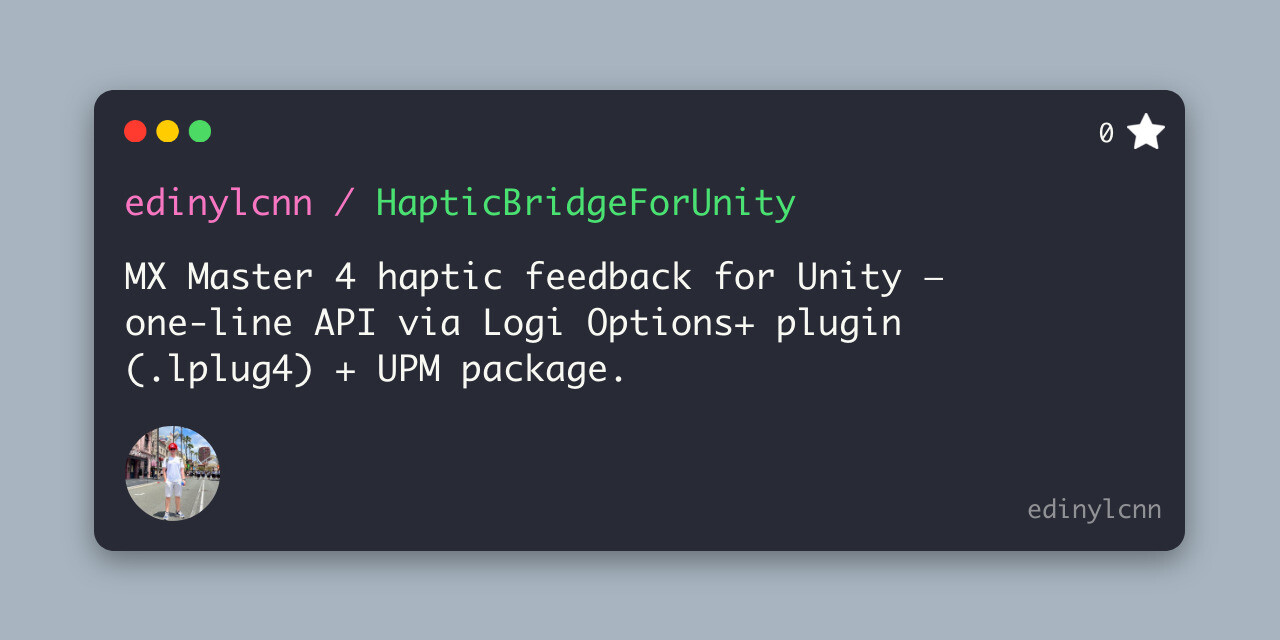 HapticBridgeForUnity