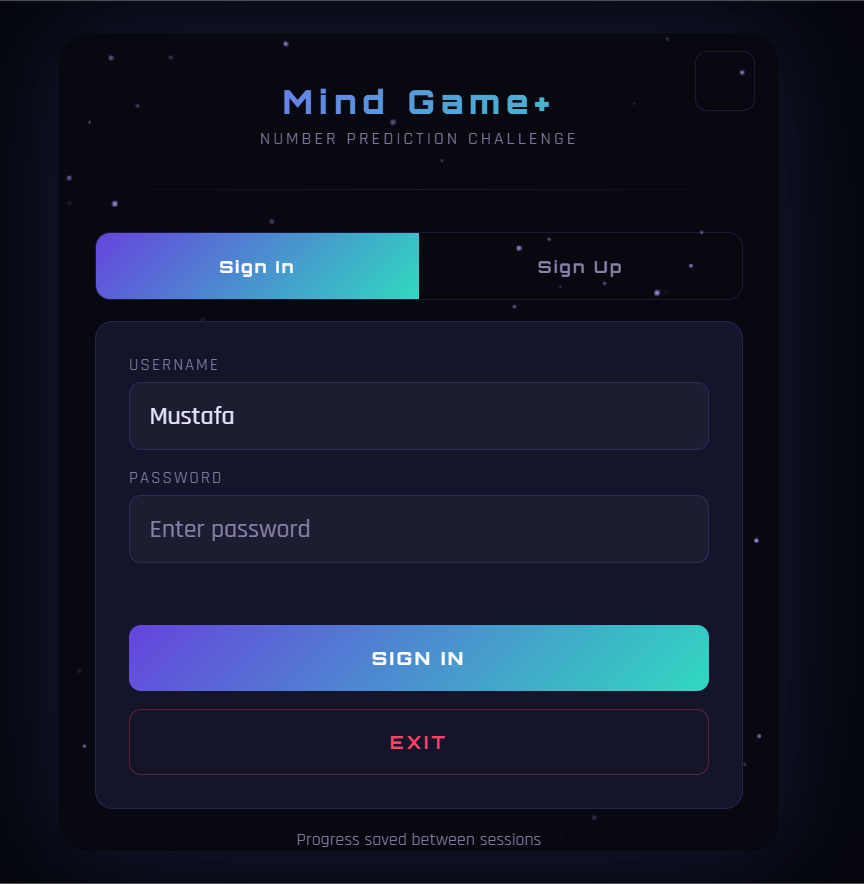 Mind-Guessing-Game