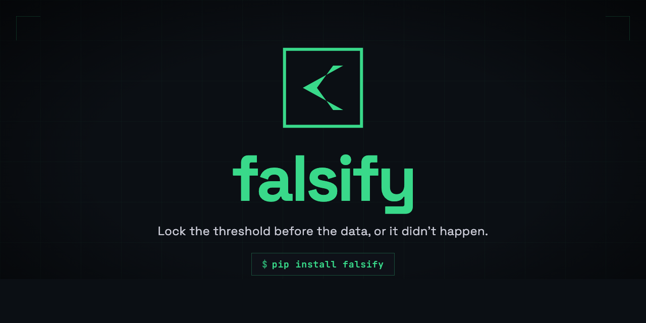 falsify