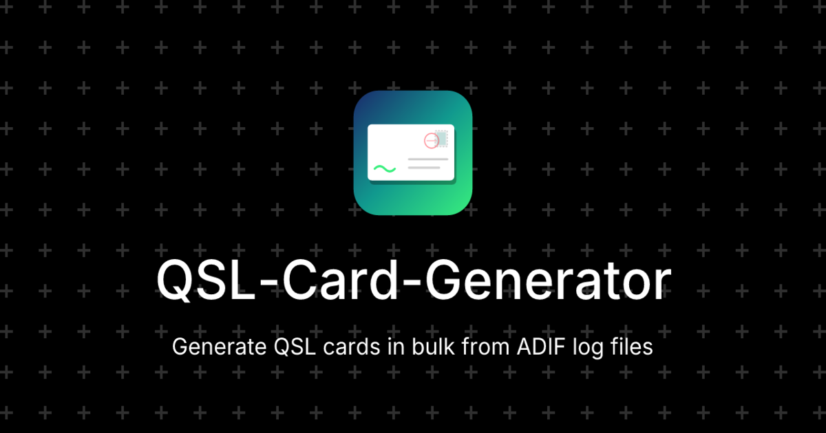 QSL-Card-Generator