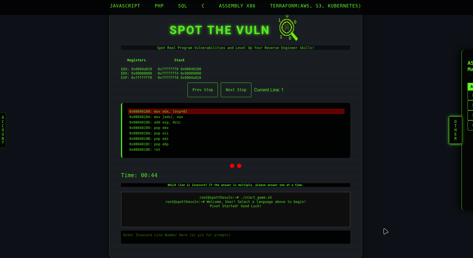 Spot-The-Vuln