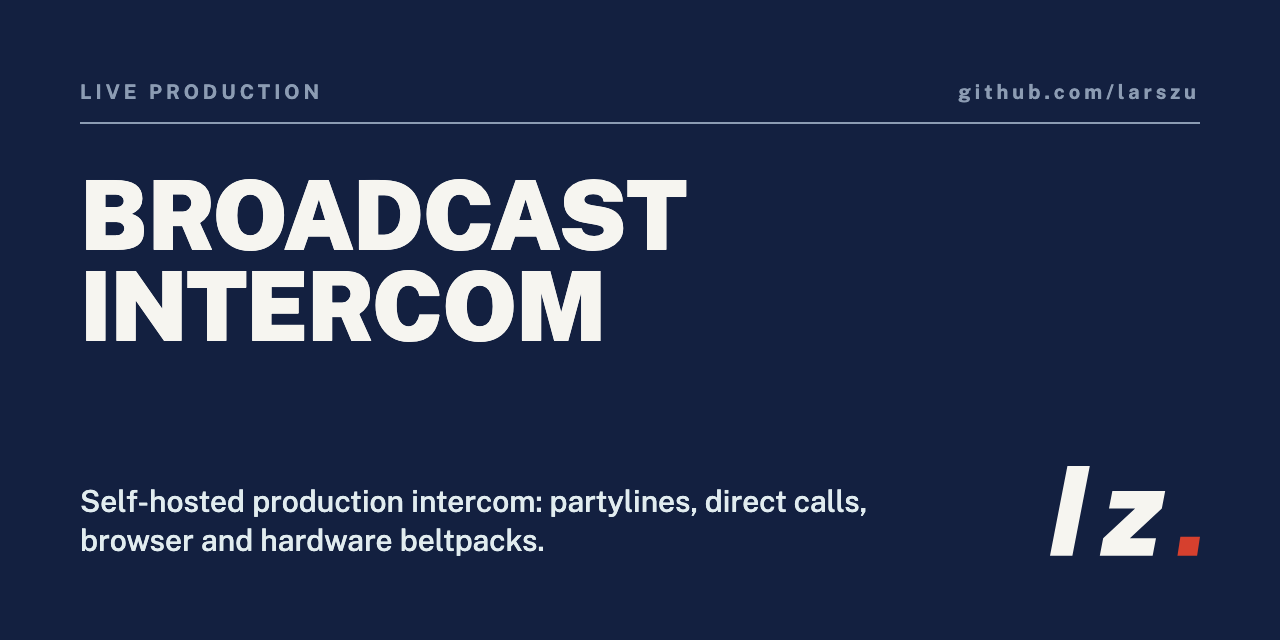 lz-Broadcast-intercom