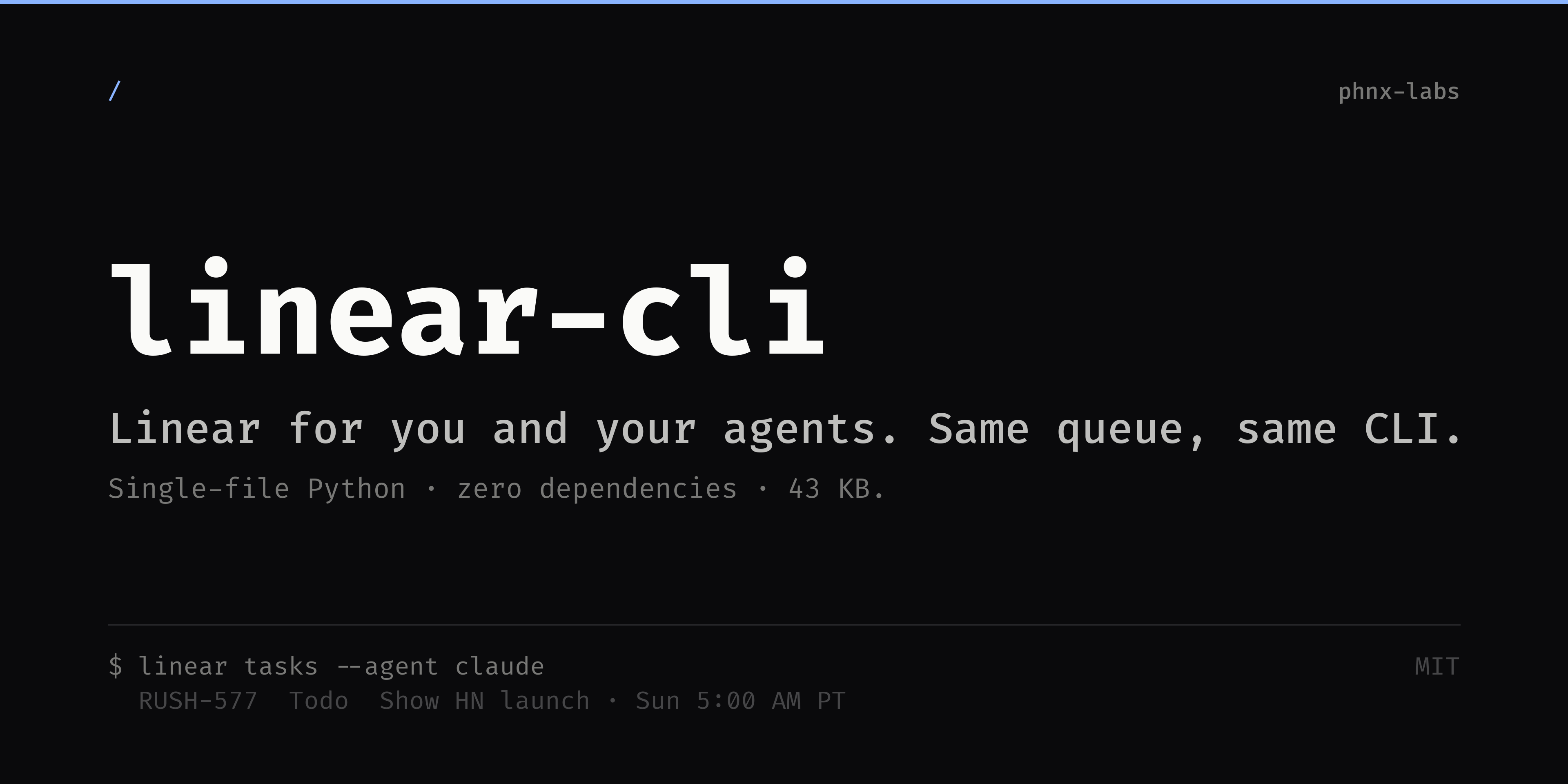 linear-cli