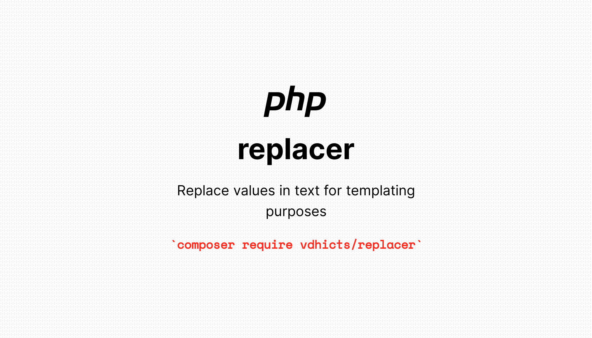 replacer