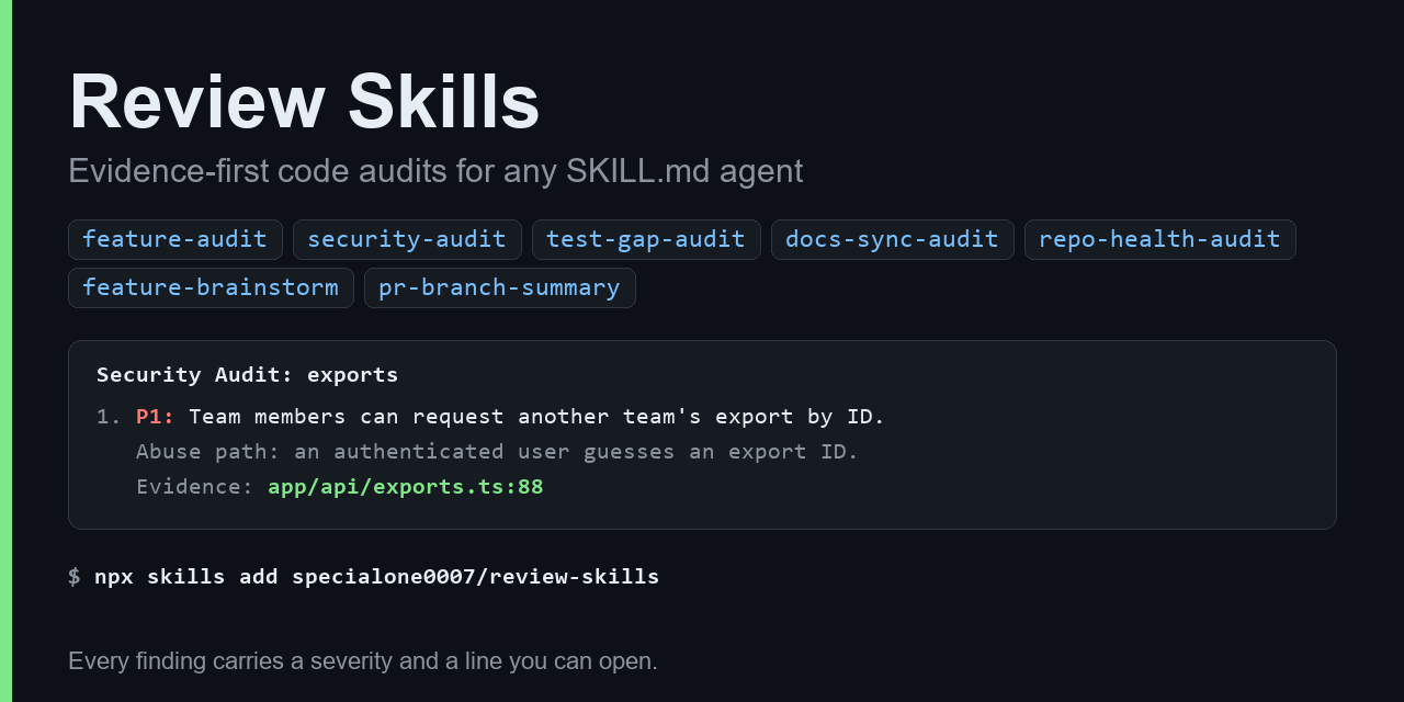 review-skills