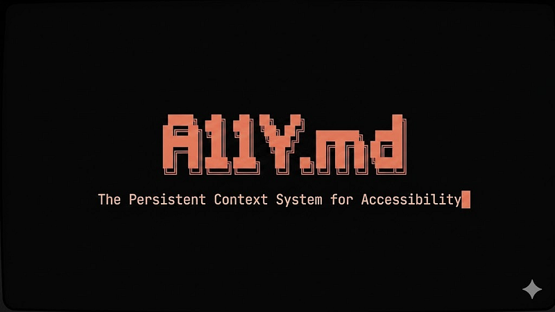 GitHub - fecarrico/A11Y.md: A context system for building accessible software by default — for developers and AI, with enforceable rules aligned to WCAG.
