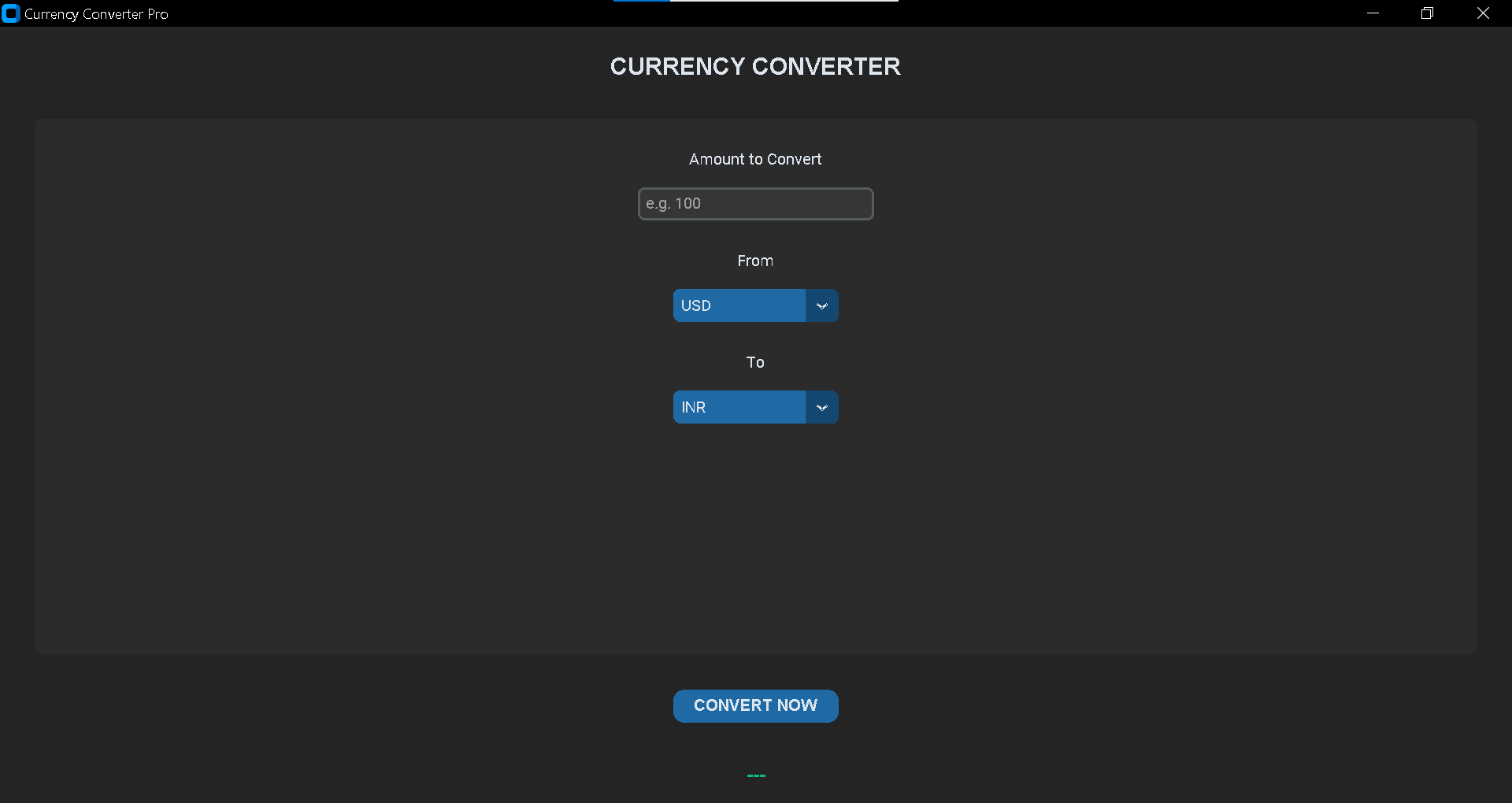 GitHub - Seth-blip5/Currency-Converter-GUI: A currency converter with a ...