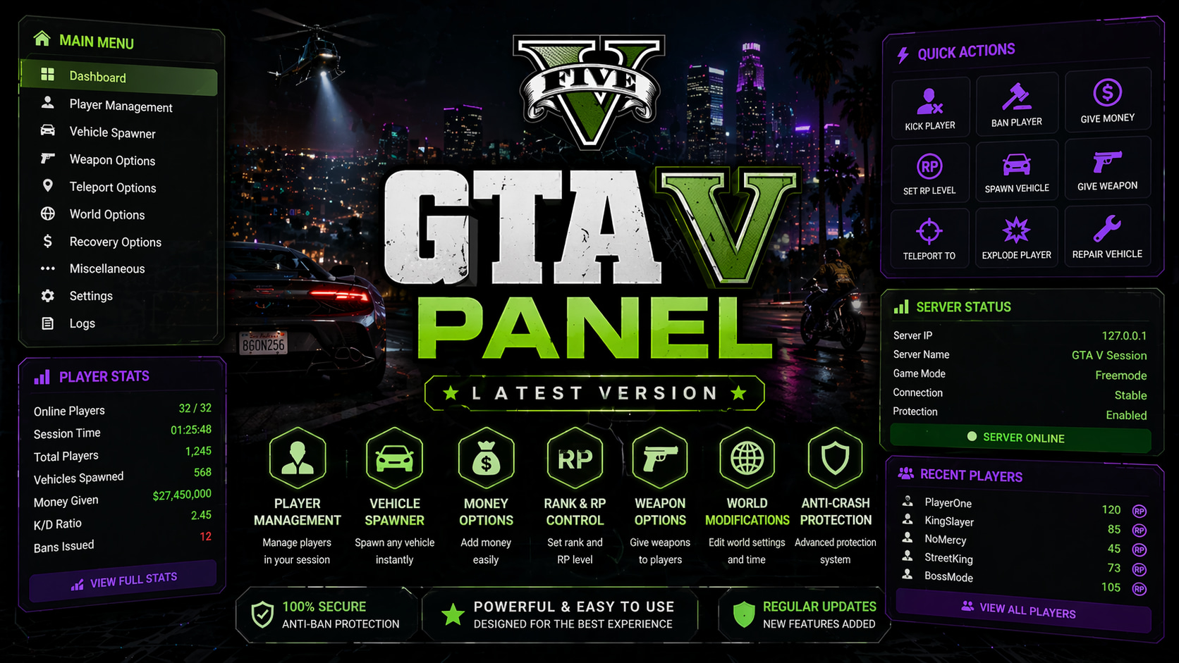 GTA-V-Panel-2026-latest