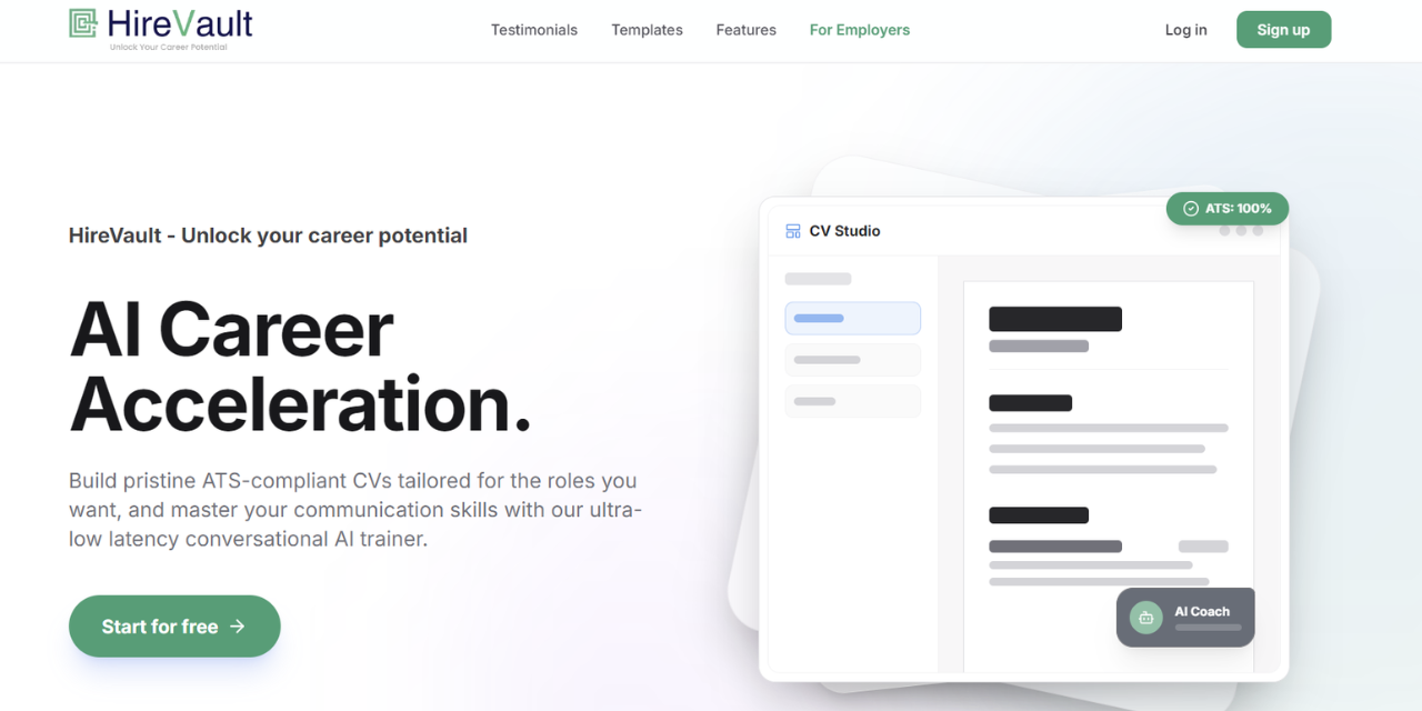 GitHub - Yug-Dave020/HireVault: Production-grade career intelligence ...