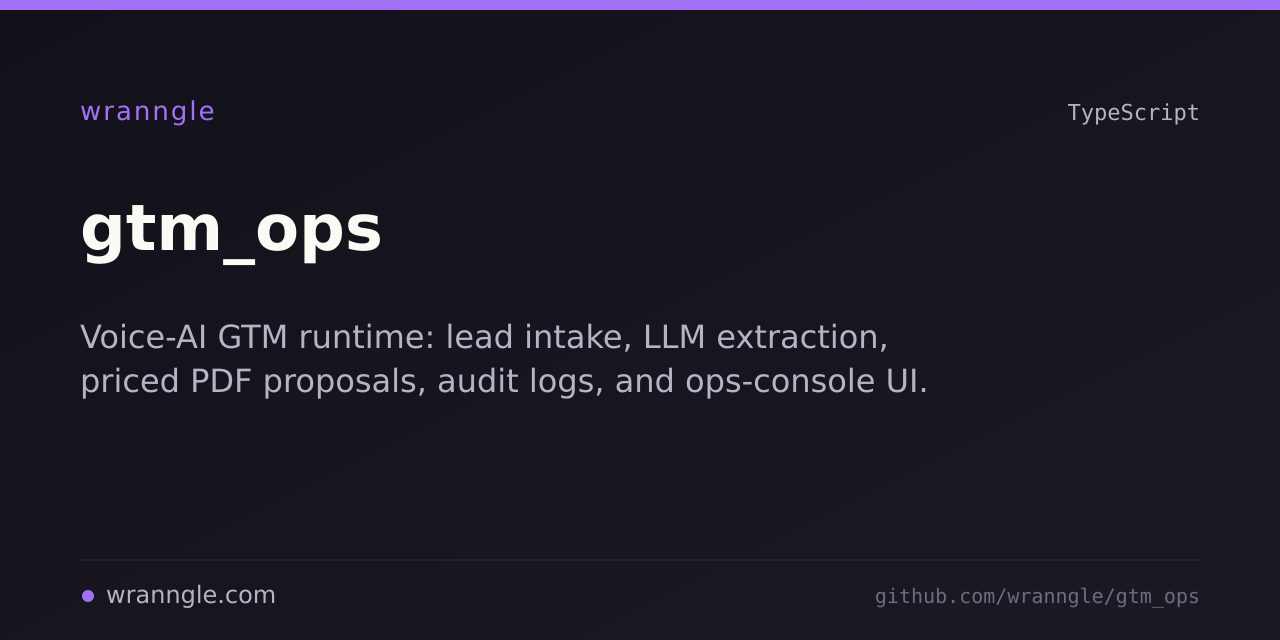 gtm_ops