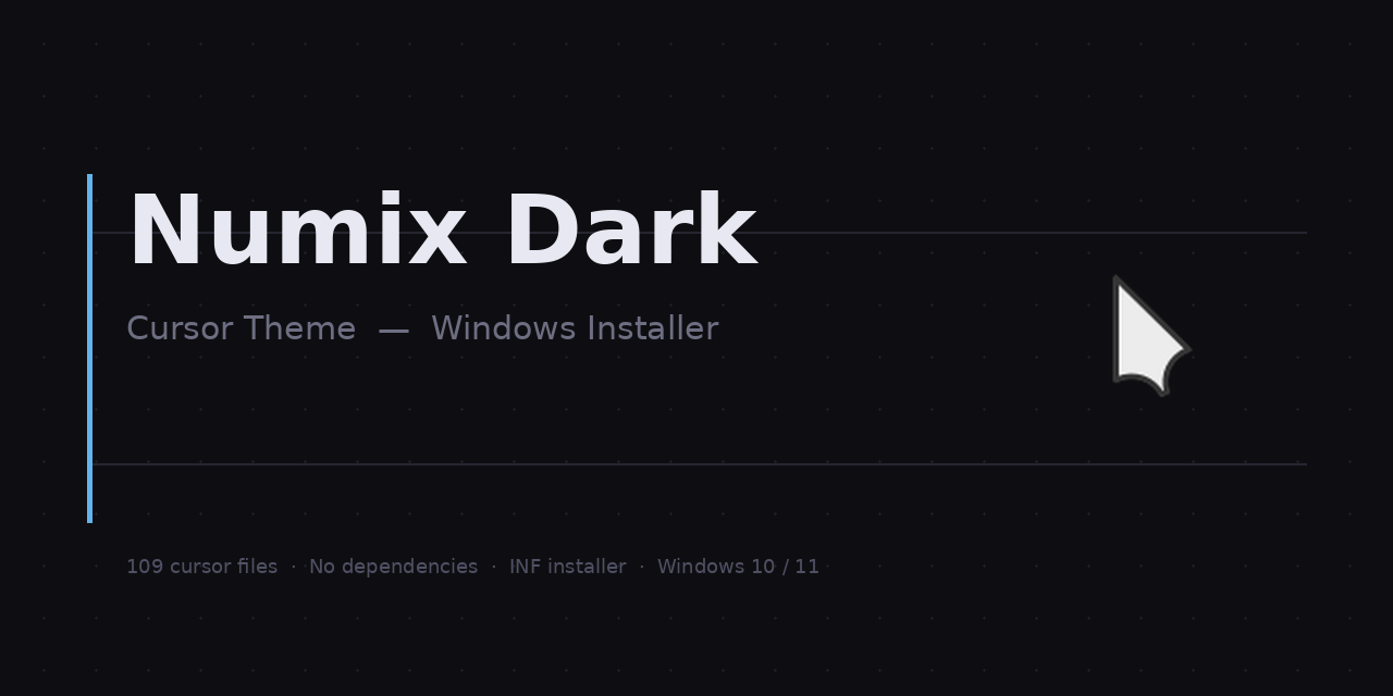 NumixCursorTheme-WindowsInstaller