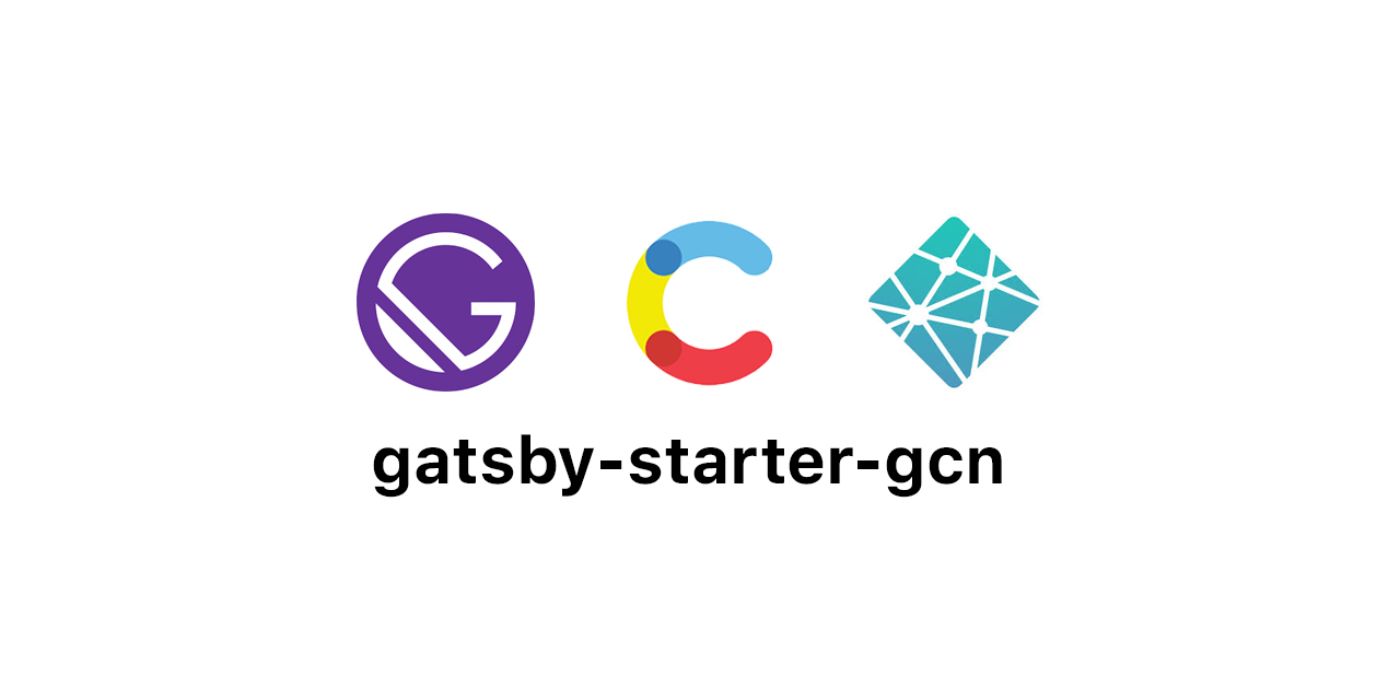 gatsby-starter-gcn