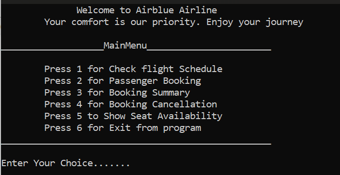 Airblue-Airline-Management-System-CPP