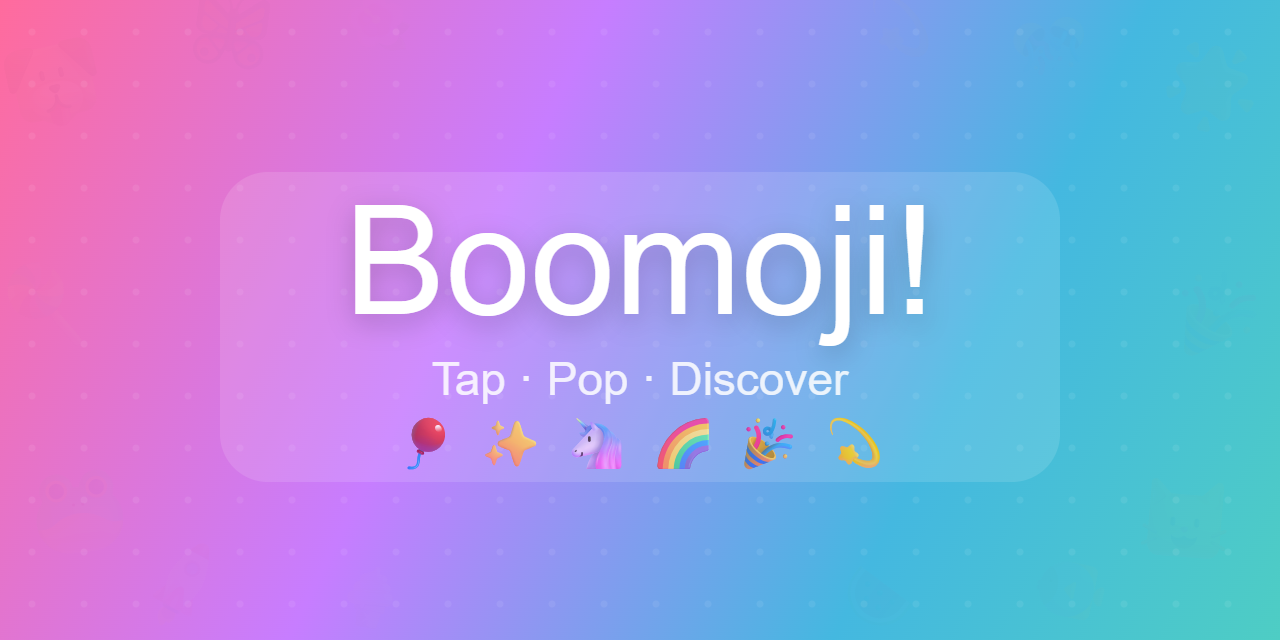 GitHub - michaelsanford/Boomoji · GitHub