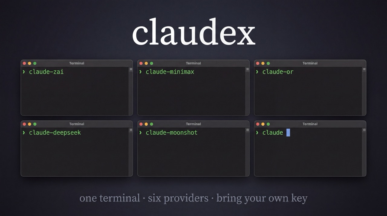 GitHub - sasdsamatt123/claudex: Multi-provider, multi-profile Claude ...
