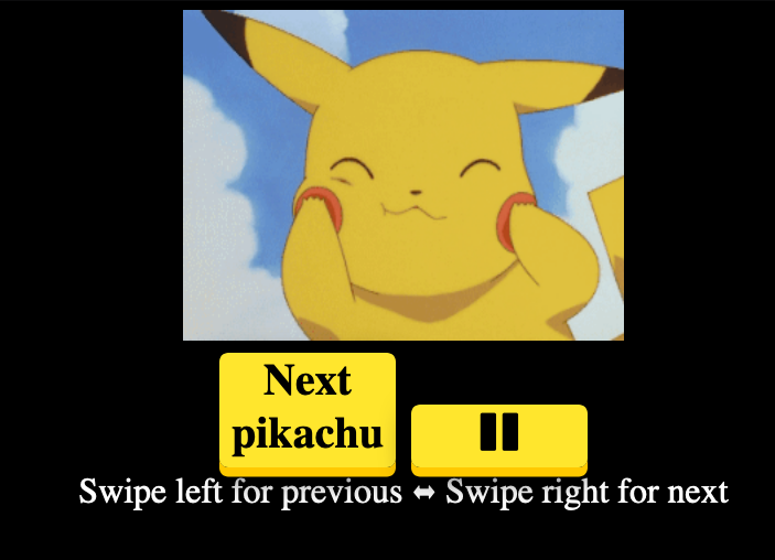 GitHub - littlemousey/pikachuGiphy: View a new pikachu giphy each time ...