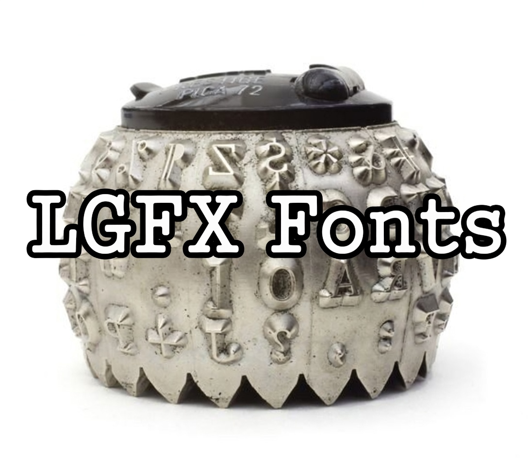 LGFX_Fonts