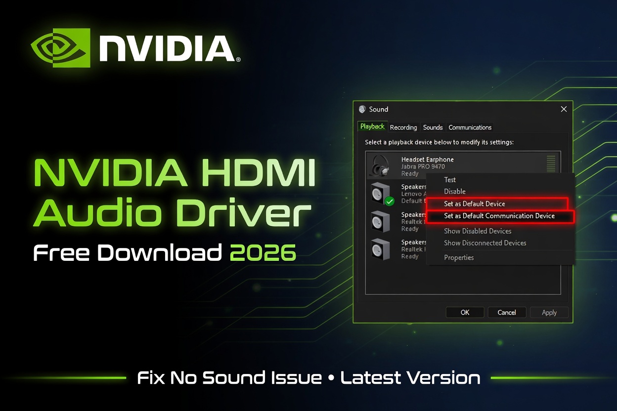 NVIDIA-HDMI-Audio-Driver-Download