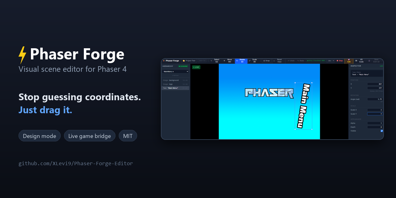 Phaser-Forge-Editor