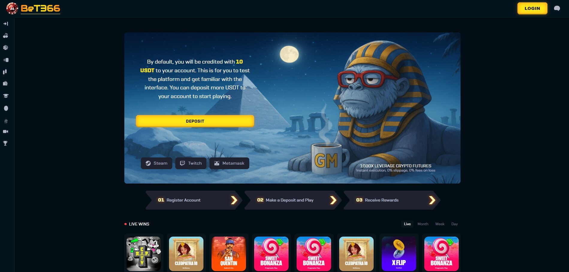 Crypto-Casino-Game