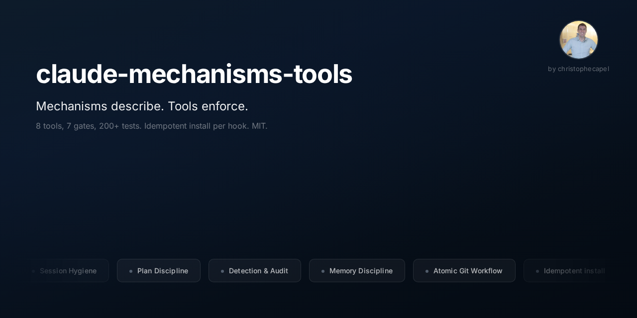 claude-mechanisms-tools