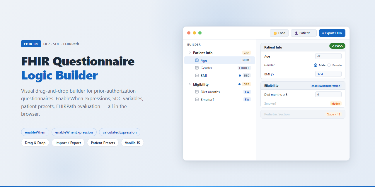 fhir-questionnaire-builder