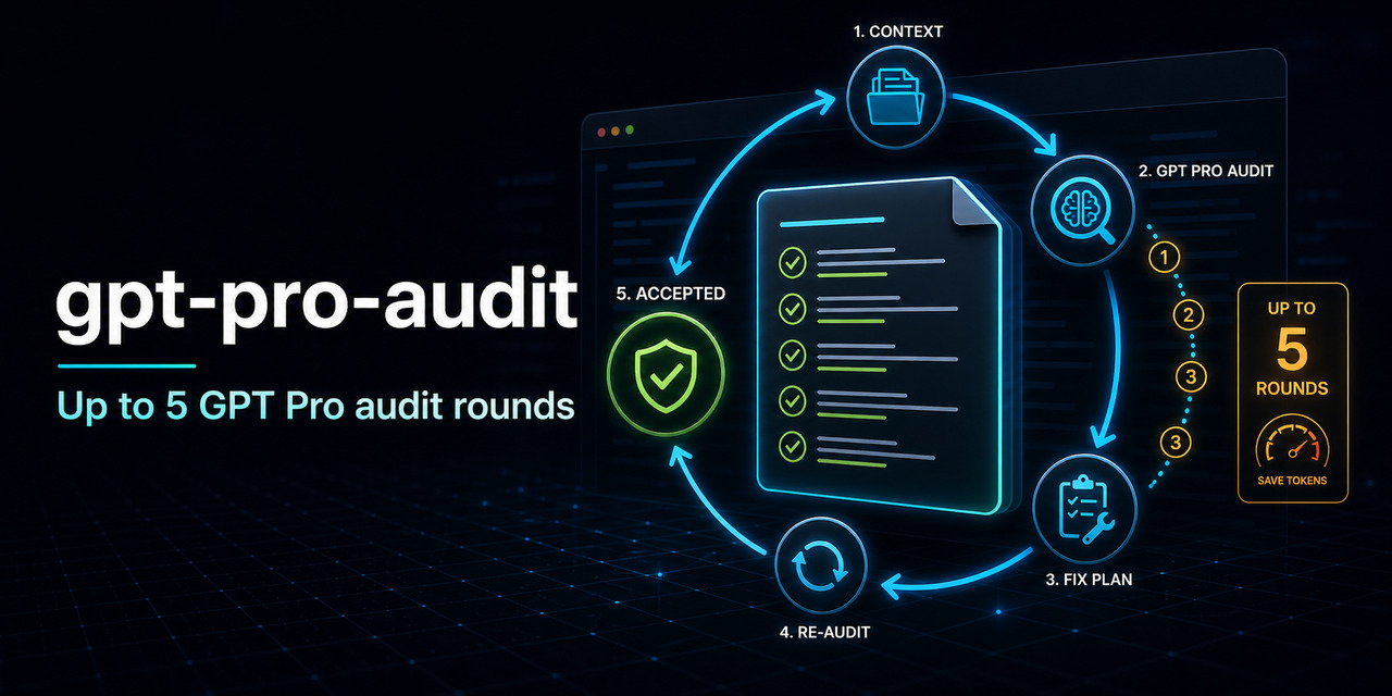 GitHub - hubeiqiao/gpt-pro-audit: Agent skill that packages codebase ...