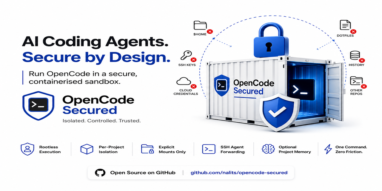 GitHub - nalits/opencode-secured: OpenCode Secured is a high-integrity ...