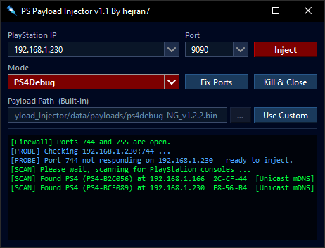 GitHub - hejran7/PS-Payload-Injector: PS4/PS5 payload injector · GitHub