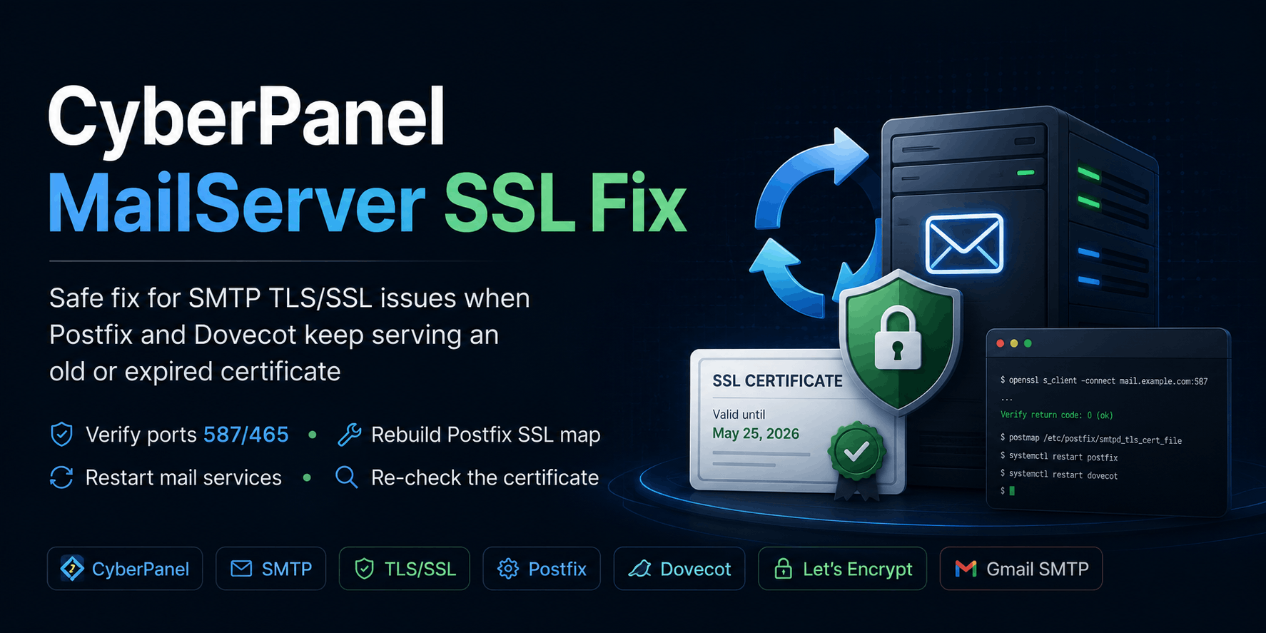cyberpanel-mailserver-ssl-fix