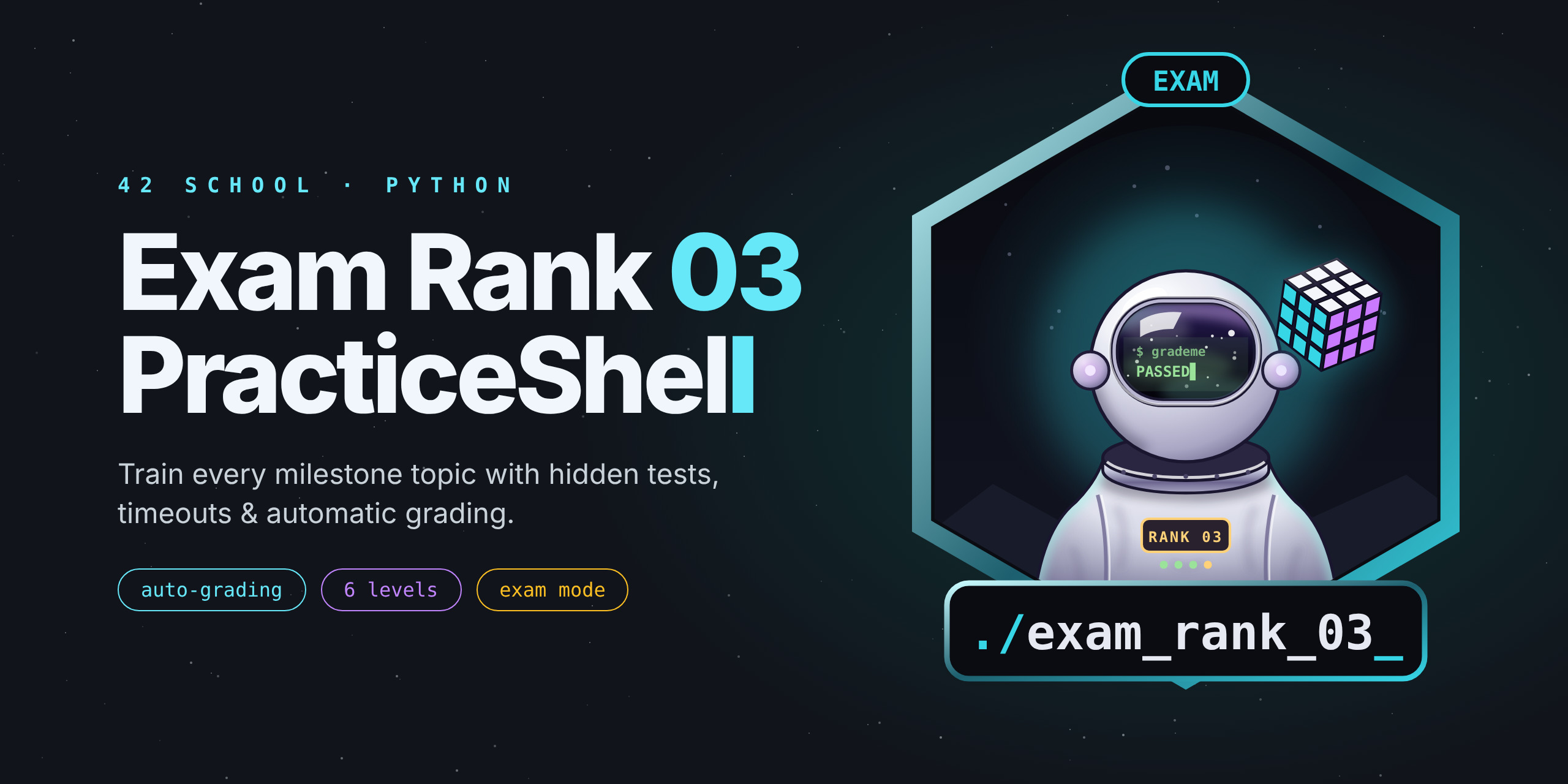 42-Python-ExamShell-Rank03