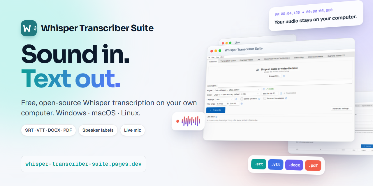 whisper-transcriber-suite