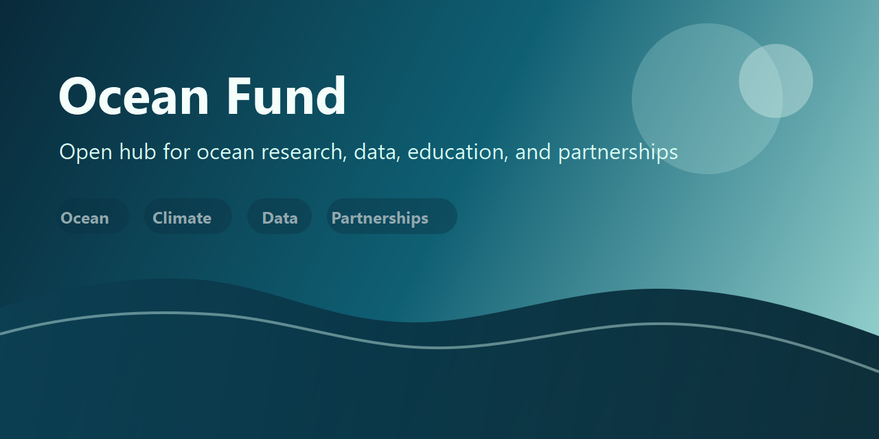 ocean-literacy · GitHub Topics · GitHub