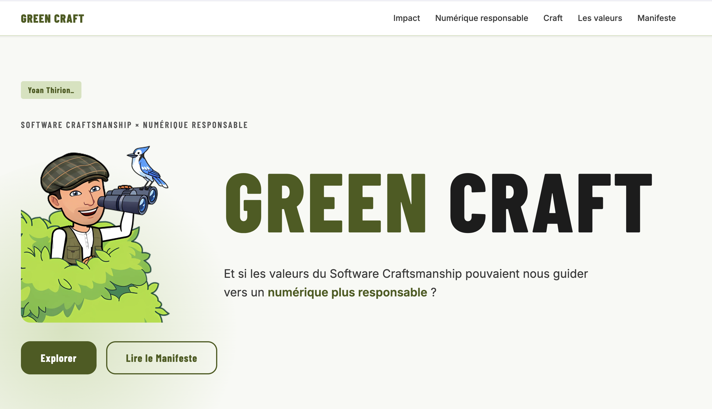 GitHub - ythirion/green-craft: Le craft au service d'un numérique sobre ...