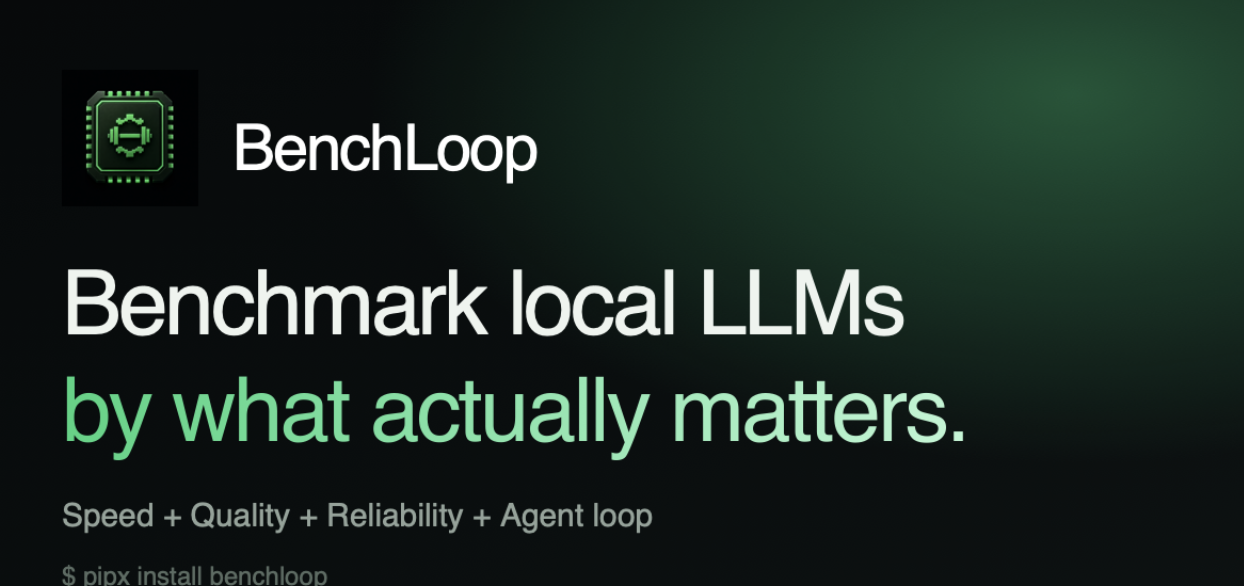 GitHub - outsourc-e/bench-loop: Local-first CLI for benchmarking LLMs ...