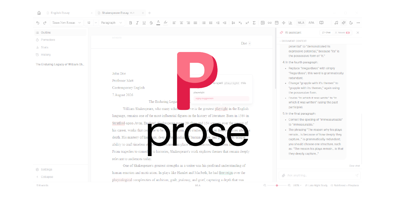 prose