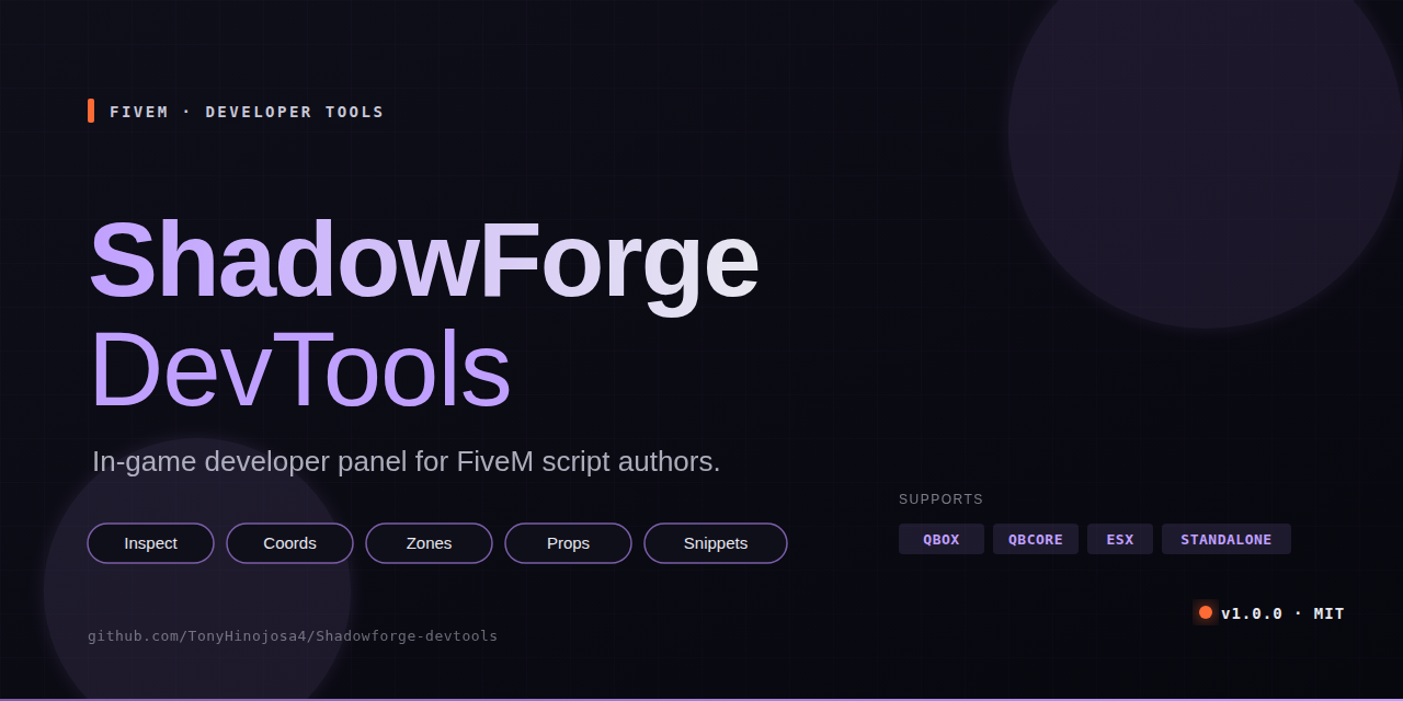 Shadowforge-devtools
