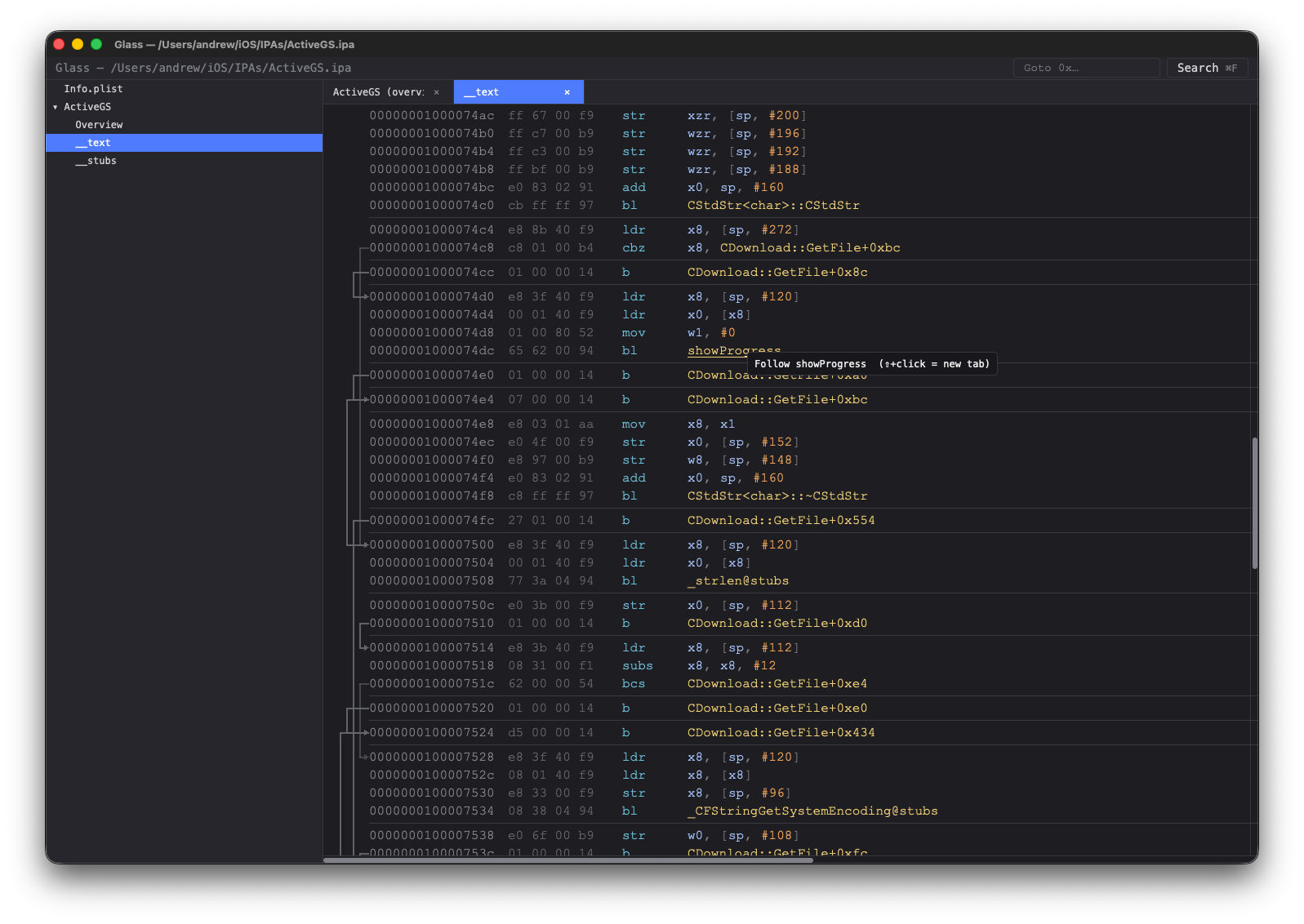 GitHub - azw413/Glass: Glass - a fast and free IDA Pro alternative · GitHub