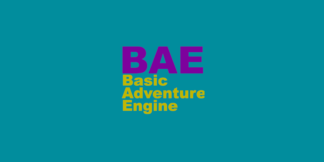 Basic-Adventure-Engine