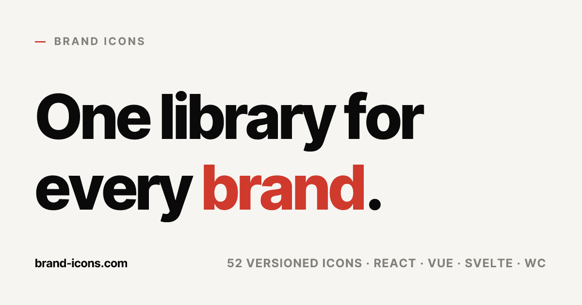 brand-icons Svelte Themes