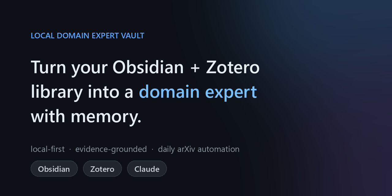 local-domain-expert-vault
